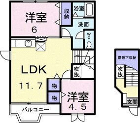 ＭＯＤＥＳＴ－ＢＢＩの物件間取画像